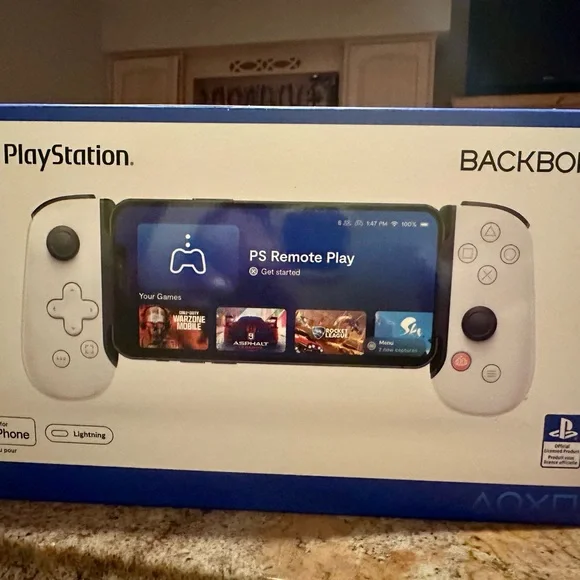 Sony PlayStation Backbone White - Lightening Edition (Great Christmas Gift!) - Picture 7 of 10